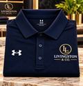 Livingston & Co. Under Armour Polo Blue